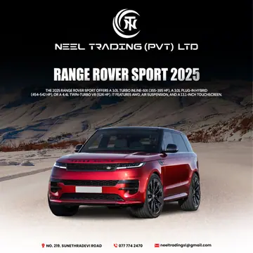 Neel Trading post for the Range Rover Sport 2025