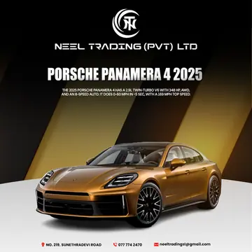 Neel Trading post for the Porsche Panamera 4 2025